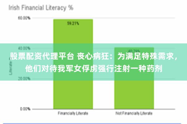 股票配资代理平台 丧心病狂：为满足特殊需求，他们对待我军女俘虏强行注射一种药剂