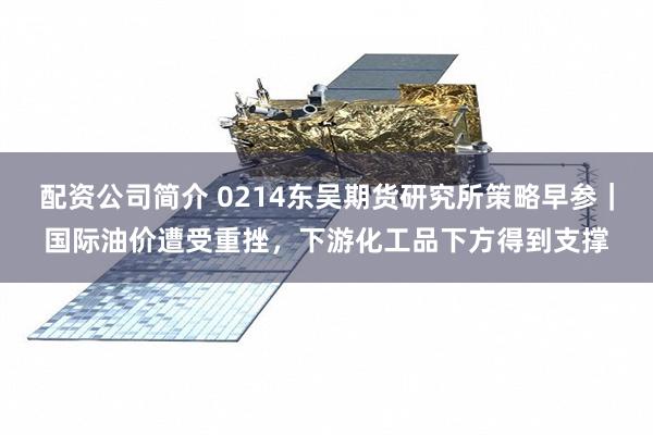 配资公司简介 0214东吴期货研究所策略早参｜国际油价遭受重挫，下游化工品下方得到支撑