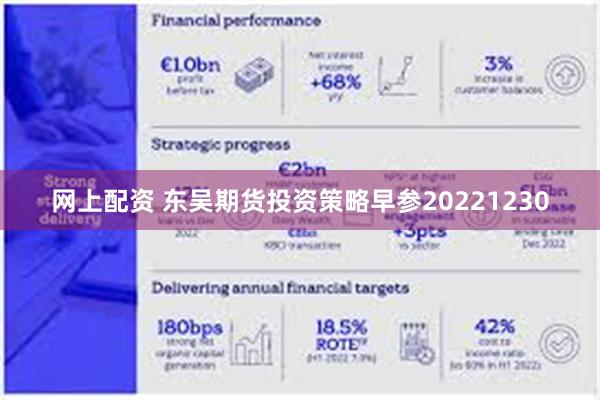 网上配资 东吴期货投资策略早参20221230